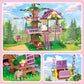 Tree House Building Set Compatible With Lego Friends, 504 Pcs Forest House Building Kit Birthday Gift For Kids Girls Boys Age 6-12 Years(7652)