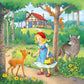 Ravensburger Rapunzel, Red Riding Hood, And The Frog King Puzzle Set | 3 X 49-Piece Jigsaw Puzzles | Unique Piece Design | Fosters Brain Development In Kids | Fsc Certified Materials