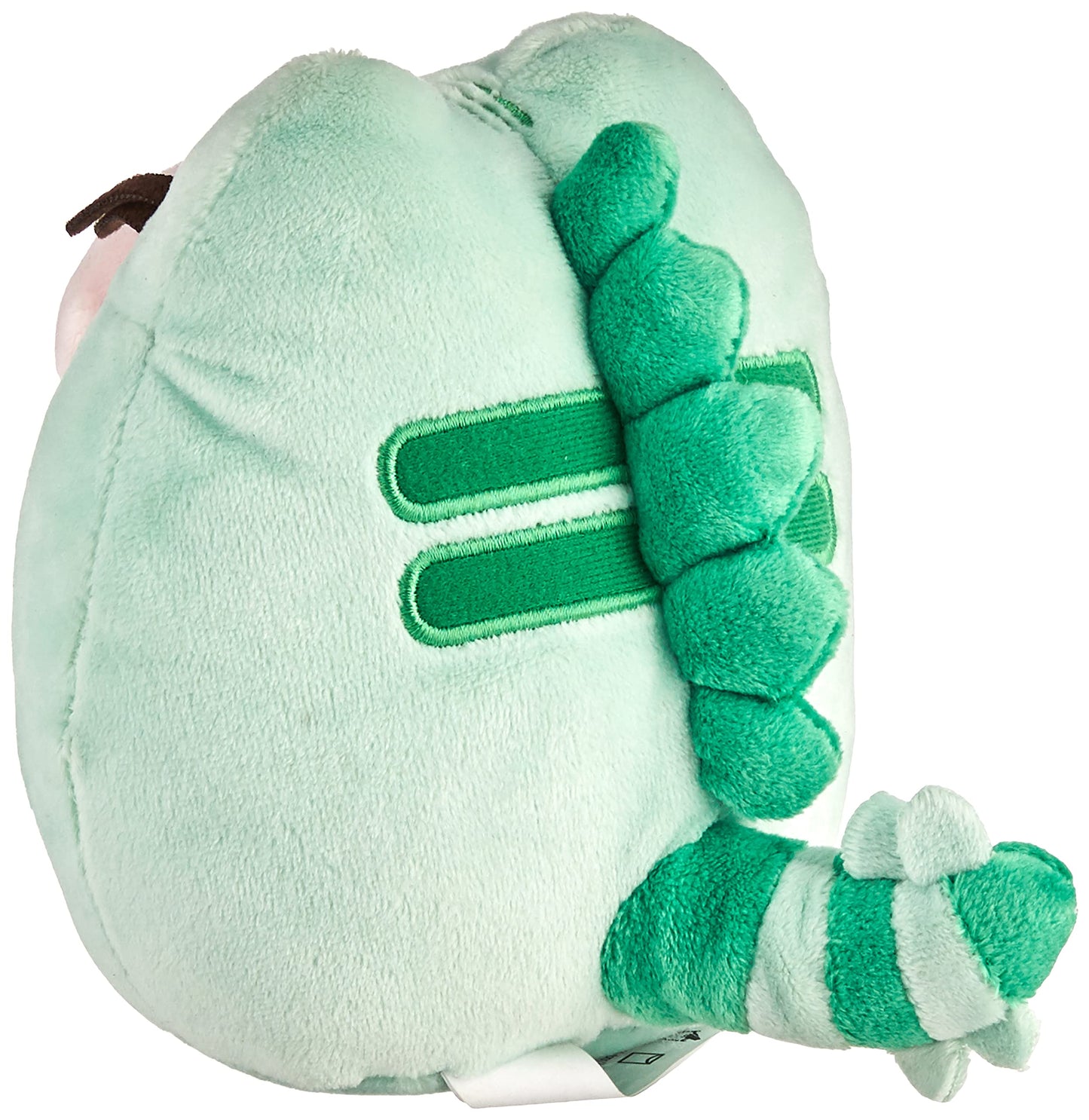 Gund Pusheenosaurus Standing With Egg Plush Stuffed Dinosaur, Green, 6'', Multicolor