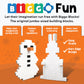 Big Blocks For Kids Ages 4-8 - Indoor & Outdoor Blocks Kids Games - White Large Building Blocks - 48 Pc