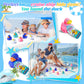 Anggiko 60 Pack Cruise Rubber Duck Kits Includes 20 Pcs Rubber Cruise Ducks, 20 Pcs Tags And 20 Pcs Rubber Bands, Cruise Ships H