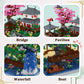 Yktoyz Cherry Blossom Tree Building Set, Chinese Architecture Building Blocks Japanese Sakura Tree House Building Set Bonsai Tree Kit, Blocks Sets For Adults Gift For Kids Age 12+(3220 Pieces)
