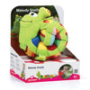 Edushape Melody Snaily, Musical Plush Toy - Soft Snail Infant Musical Animal With Sound Keyboard & Straps For Attaching To Car, Crib Or Stroller On The Go - Musical Sensory Developmental Through Sound