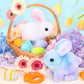 Catchcute Plush Bunny Easter Toys For Kids,Interactive Bunny With Sounds,Can Walk And Wag Tail With Remote Control Leash,Easter