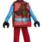 Disguise Nya Deluxe Ninjago LEGO Costume, Small/4-6X, Multi-colored, Polyester, Model 98127L
