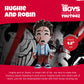 Youtooz Hughie And Robin 4.6'' Vinyl Toy Figure, Official Licensed Hughie And Robin Collectible From The Boys Tv Series And Comi
