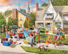 White Mountain Family Road Trip Spring Puzzles 1000 Pieces Jigsaw Puzzle for mature-themeds and Family