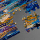 Americanflat 500 Piece Boat Puzzle, 18X24 Inches, Wooden Boat At Sunrise By Olena Art