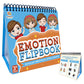 32 Different Emotions/Feelings Flip Book Teaching Children Emotions Feelings Chart For Kids Teacher Resource Mood Flip Book Emot