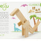 14 Piece Tegu Magnetic Wooden Block Set Natural