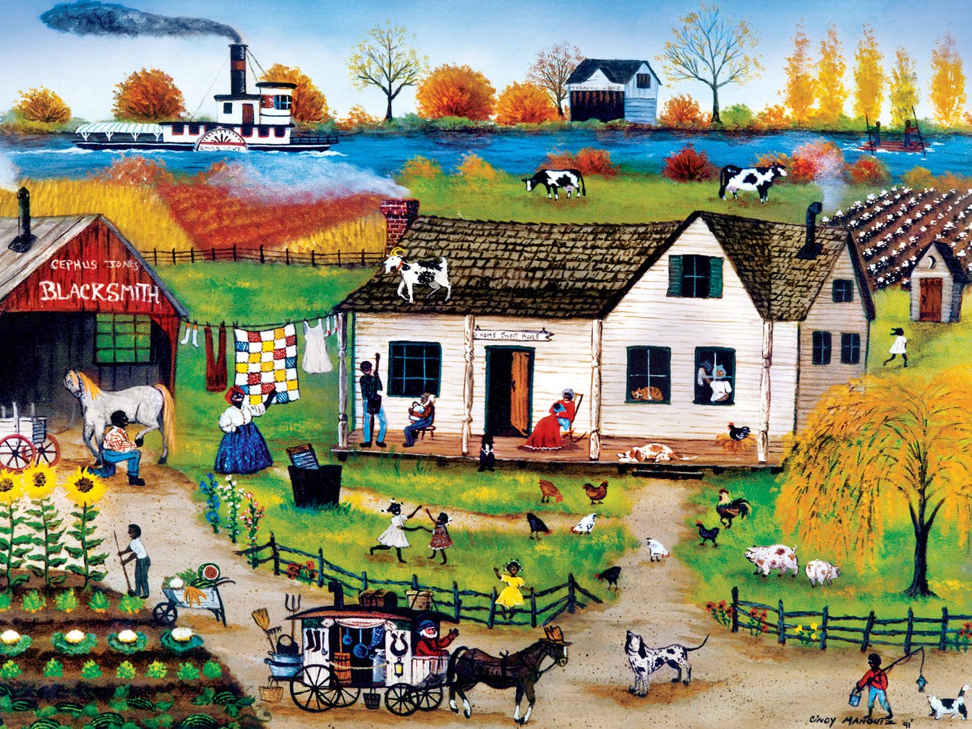 Old Peddler Man 750 Pc