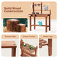 Robud Mud Kitchen For Kids Outdoor, Wooden Outdoor Play Kitchen, Kids Mud Kitchen With Removable Sink & Faucet, Monteeori Toys F