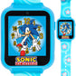 Accutime Kids Sega Sonic The Hedgehog Blue Educational Touchscreen Smart Watch Toy For Boys, Girls, Toddlers - Selfie Cam, Learning Games, Alarm, Calculator, Pedometer (Model: Snc4133Az)