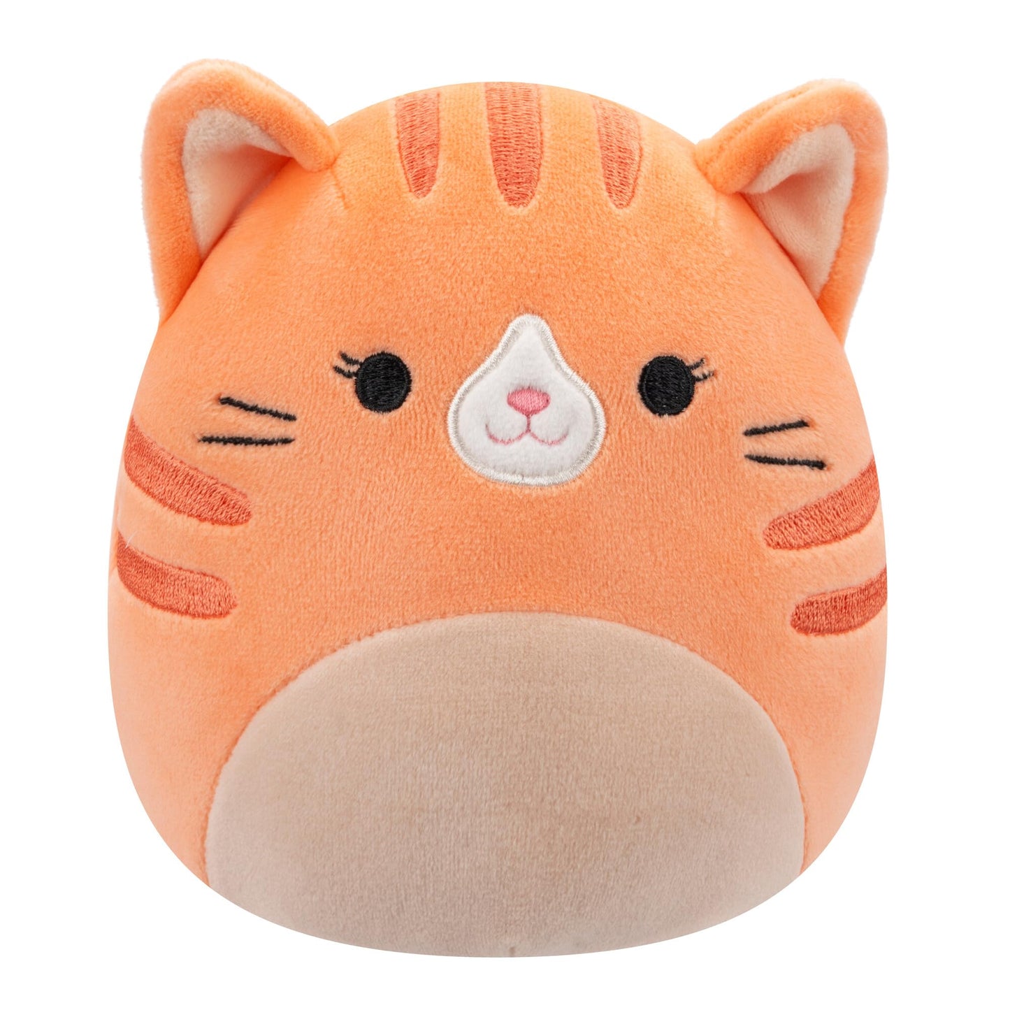 Squishmallows 5-Inch Plush Collection - Gigi Tabby Cat, Dolan Dino, Brina Bigfoot, Maui Pineapple, Amal Moth, Ultra-Soft, 10 Count