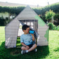 Pacific Play Tents 69790 Kids Tree House Hide-Away Wood Pole Frame Playhouse, 43'' X 43'' X 45'', Green