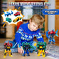 Quantum Heroes Dinoster Transforming Toys, 2-In-1 Transforming Robot Stego Blast Wing, 6.7-Inch Action Figure Children'S Robot T