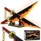 Jorumo Demon Slayer decorative replica blade Building Set  82in Double cutting edge Tengen Uzui decorative replica blade Building Block with Stand  Handmade Cosplay Anime decorative replica blade Toy Building Set for Collecting and Gifting 1478Pcs