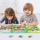 Magnetic Puzzles For Kids Ages 3-5, 3 In 1 Traffic Vehicles Toddlers Magnet Jigsaw Puzzle Book, Kids Travel Road Trip Puzzle Toys For Boys And Girls Ages 4-8 (Traffic)