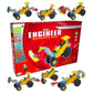 Yuiop  Little Engineer Construction Set For Kids  Diy Kit  10 Models  105+ Pieces