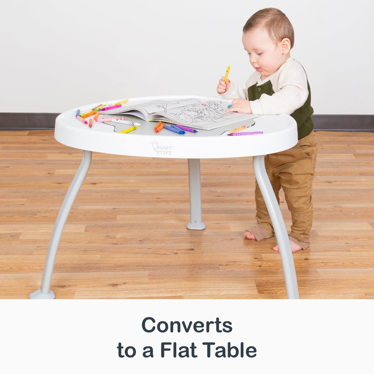 Smart Steps Bounce N Play 3-In-1 Activity Center, Woodland Walk