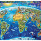 Educa 2000 World Landmarks Globe Puzzle