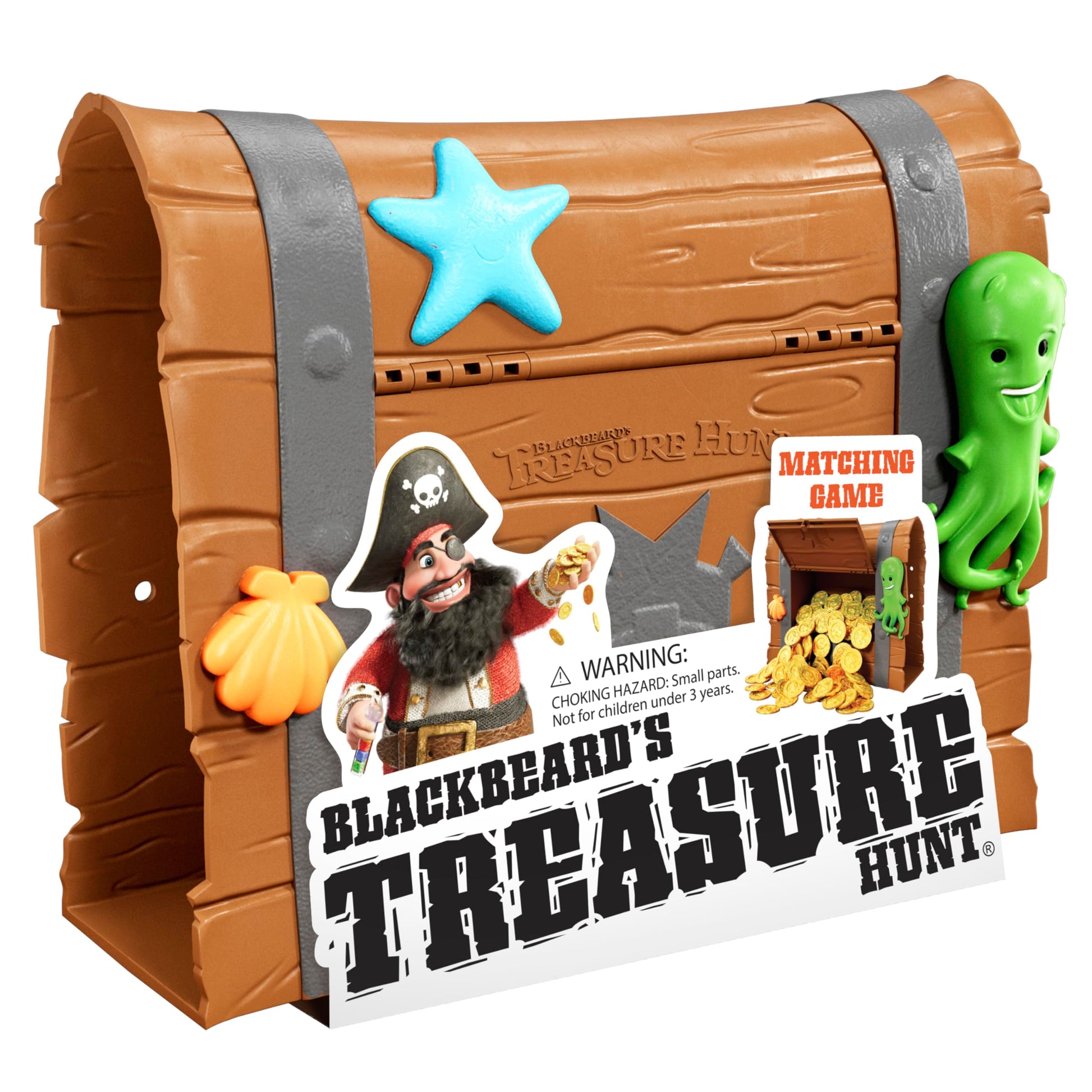 Blackbeard'S Treasure Hunt - A Preschool Color Matching Game For Kids And Families Ages 4 And Up [Packaging May Vary]