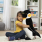 Melissa & Doug Giant Penguin Stuffed Animal - 2 Feet Tall, 100% Polyester, Multi Color, Model 2122
