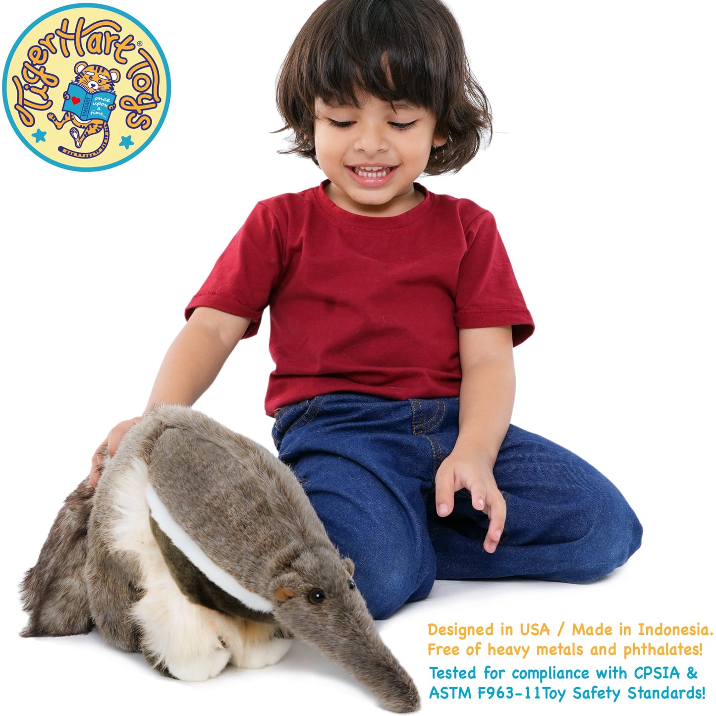 TigerHart Arsenio The Anteater - 18 Inch Stuffed Animal Plush