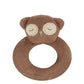 Angel Dear Ring Rattle, Brown Owl