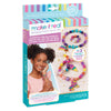 Make It Real: Rainbow Dream Jewelry Kit - Create 3 Unique Charm Bracelets & A Ring, 123 Pieces, Includes Play Tray, All-In-One, Diy Colorful Bead Jewelry Kit, Tweens & Girls, Arts & Crafts, Ages 8+