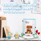 Nubee Valentine Love Birds Brown Bear Building Sets Compatible With Lego, Lovebirds Swings Bear Flower Heart Arrow I Love U Boar