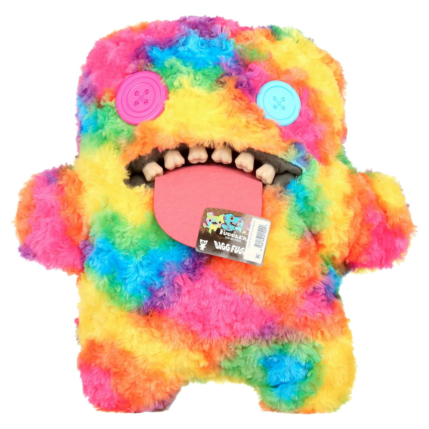 ZURU Fugglers Bigg Fuggs - Big Funny Ugly Monster Plush - 17 inches (Oogah Boogah)