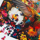 Springbok 1000 Piece Hummingbird Dream Puzzle - 24"x30" Cardboard, Vivid Hummingbird & Flowers Design