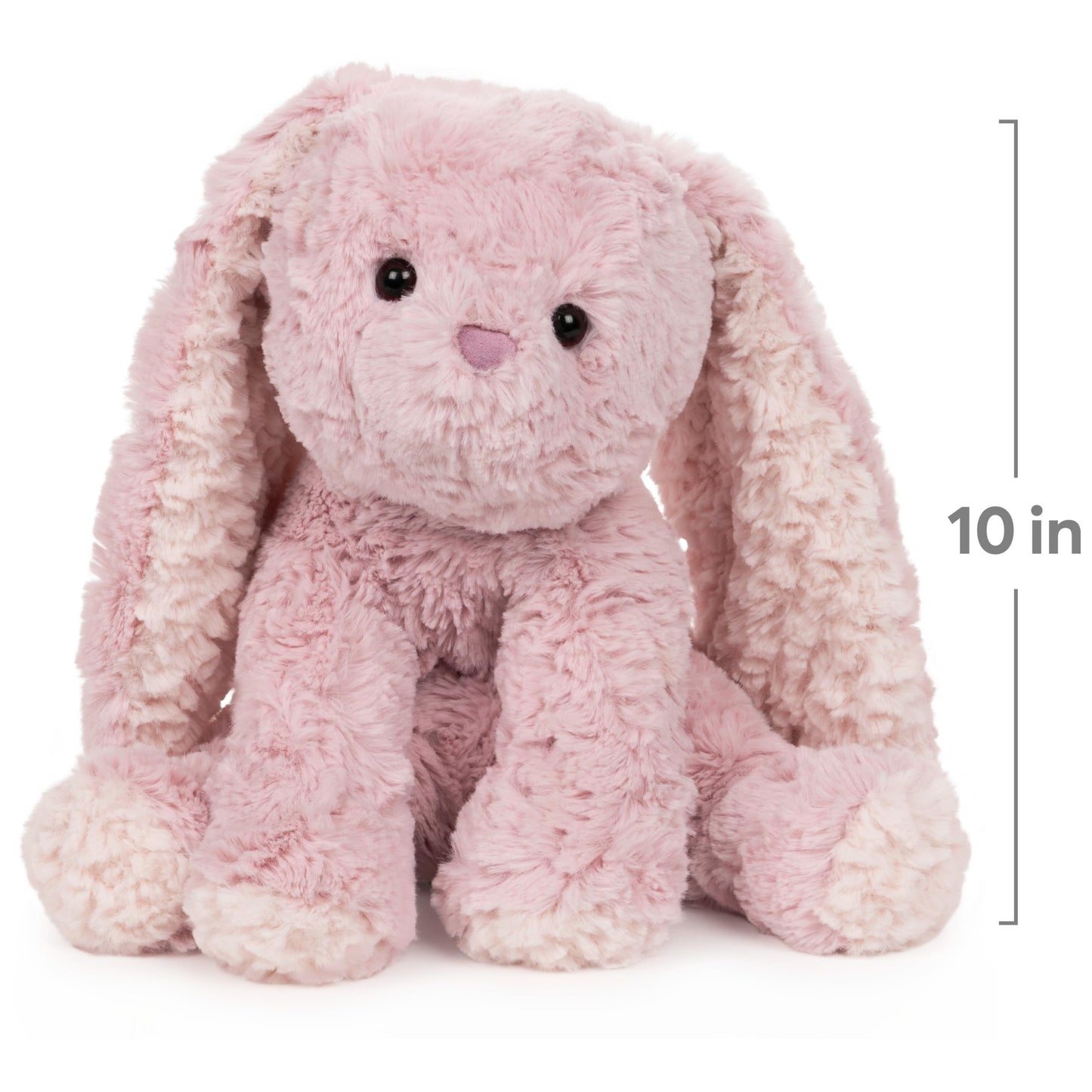 GUND Cozys Collection Bunny Plush Stuffed Animal, 10" Pink, High Quality for Ages 1 and Up, Model 6058949
