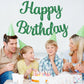 Beishida Green Happy Birthday Banner - No Diy,10Feet,Pre-Strung-Glitter Happy Birthday Sign, Happy Birthday Garland,Happy Birthd