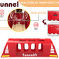 Toy Train Set Remote Control Locomotive Train, Motorized Train For Wooden Track, Electric Train And Tunnel With Sound & Lighting Effect, Magnetic Trains Compatible With Thomas, Brio, Chuggington