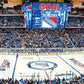 MasterPieces NHL New York Rangers 1000 Piece Jigsaw Puzzle - 13"x39" Panoramic, Engineered Wood, Team Color, Model NYR1030