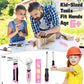 SHALL 26-Piece Kids Size Tool Set, Pink Real Tools for Kids with 12'' Tool Bag, Safety Certified Children Learning Tool Kit with