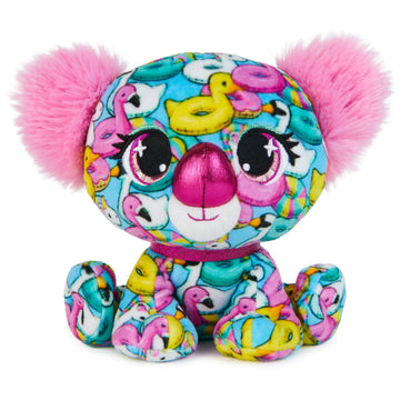 GUND P.Lushes Designer Fashion Pets Angie Springs enhanced Koala Stuffed Animal  Pink and Blue  6 