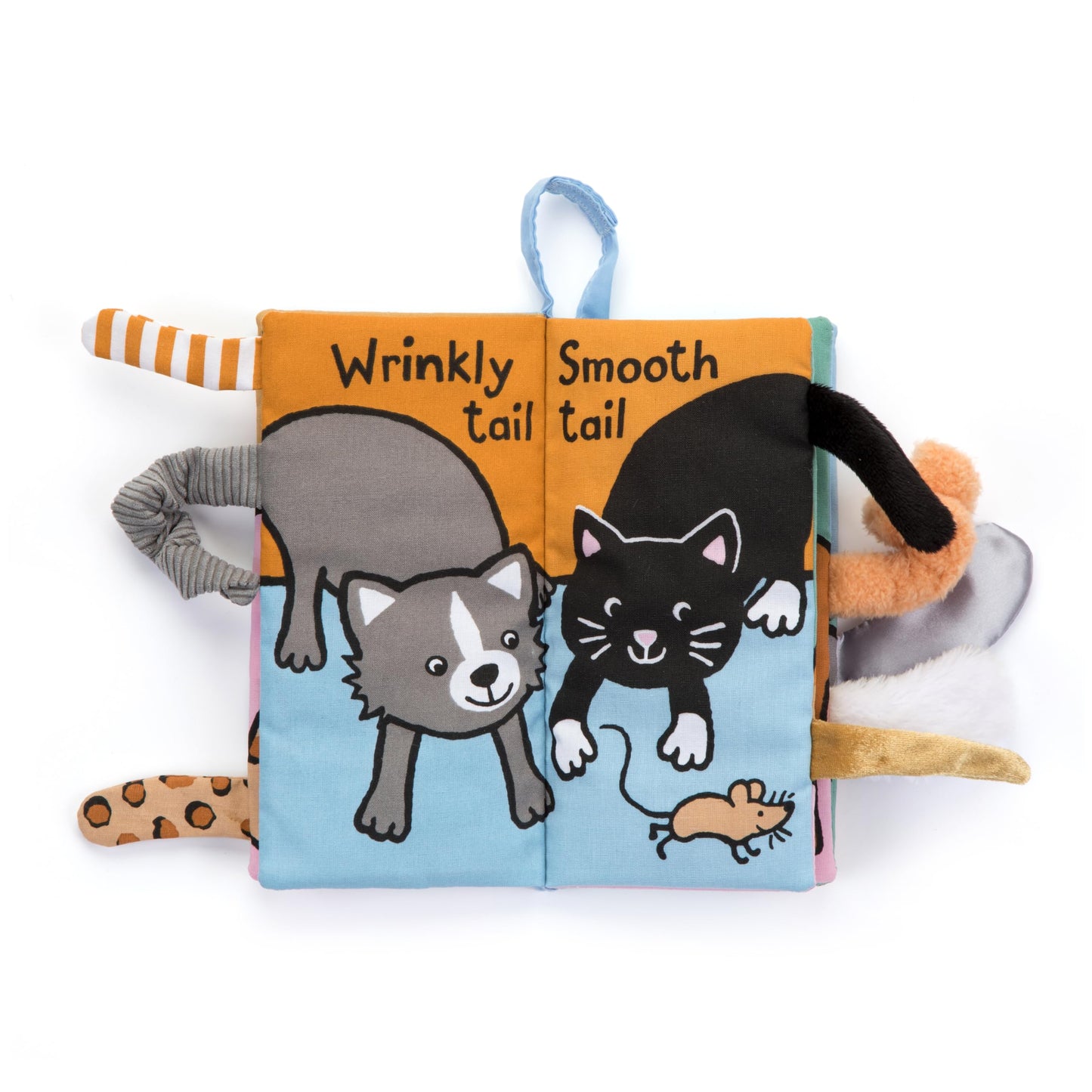 Jellycat Kitten Tails: A Soft Activity Baby Book Children's Book - Baby Gift