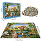 1000 Pieces Puzzles For Adults, Animal World Jigsaw Puzzle Challenging Night Game, Interlock Perfectly No Dust, For House Decora