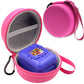 Leotube Hard Carrying Eva Case Compatible With Bitzee Digital Pet Interactive Virtual Toy, Storage Travel Holder For Bitzee Virtual Electronic Pets And Accessories (Case Only) (Pink)