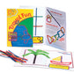 Wikki Stix Travel Fun Pak - Small Multicolor Wax and Yarn Kit with Idea Booklet and Playboard, Model 980