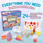 Playz Yummy Cupcake Soap & Bubbles Diy Science Kit - Fun Stem Gift For Age 8, 9, 10, 11, 12 Year Old Girls And Boys - Educational Arts And Crafts For Kids Age 8-12