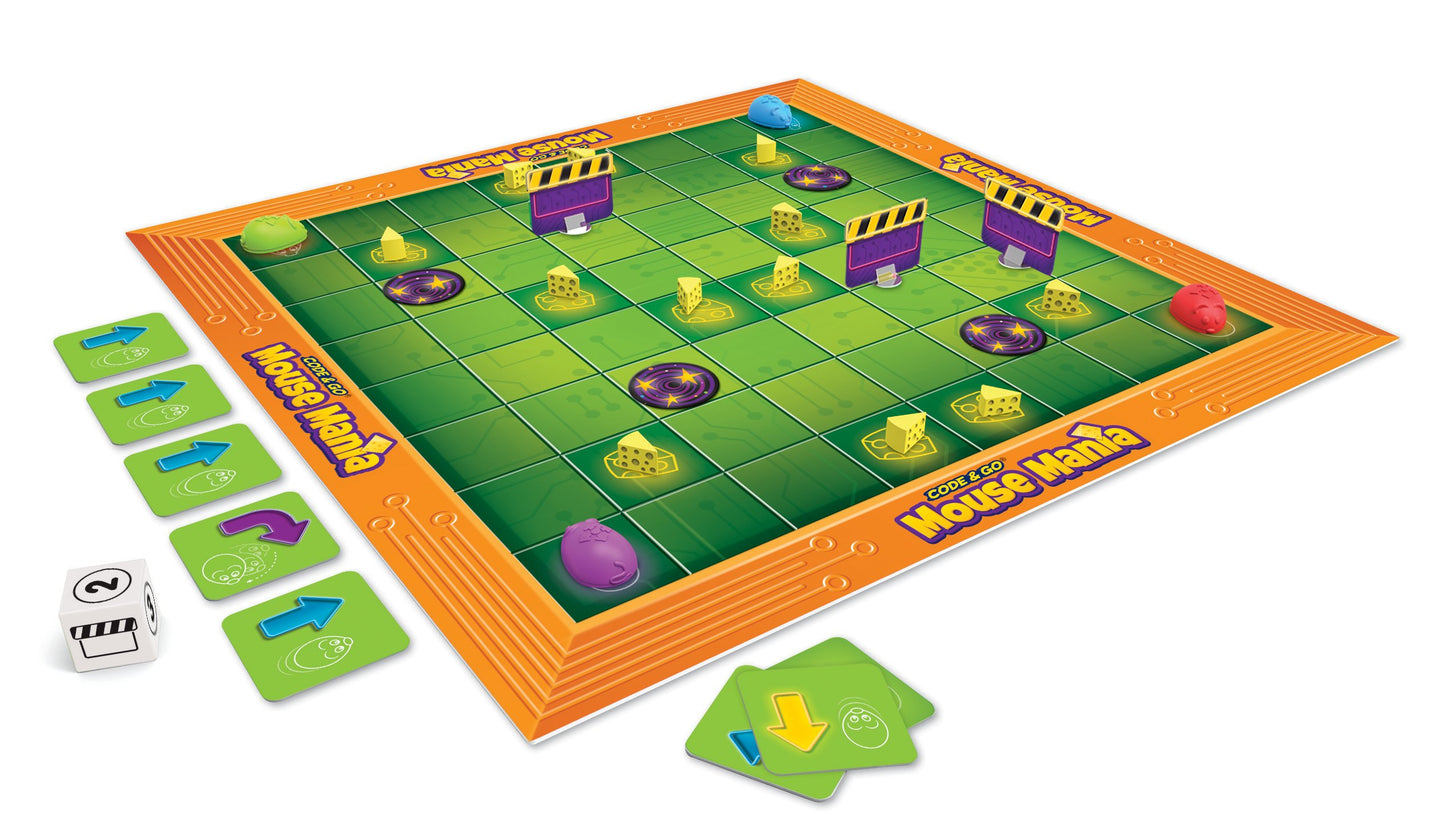 Learning Resources Code & Go Robot Mouse Classroom Set, Stem Coding Classroom Set