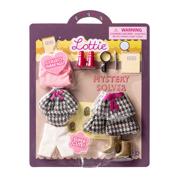 Lottie Mystery Solver Detective Outfit Set With Accessories