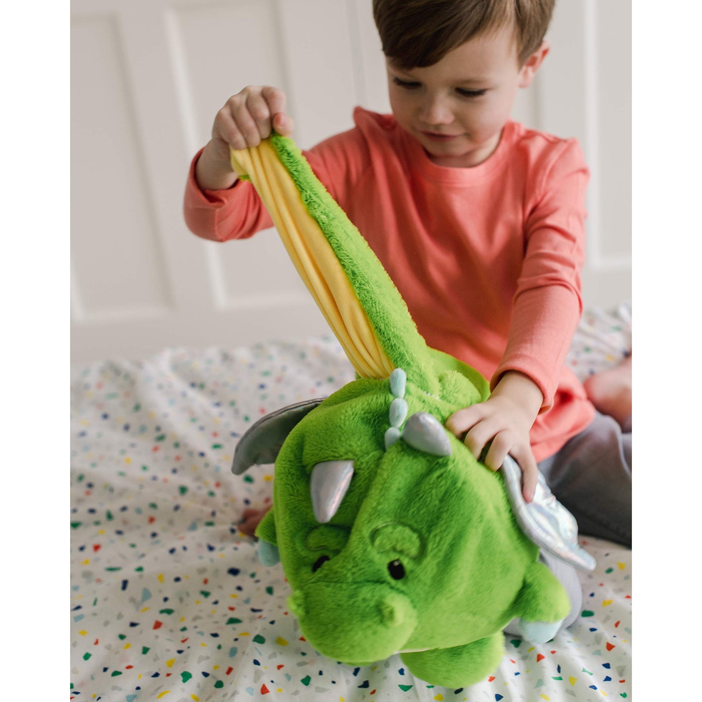 Animal Adventure | Wild For Style | 2-In-1 Transformable Character Cape & Plush Pal - Dragon