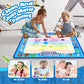 Toddler Toys For 2 3 4 5 Year Old Kids Boys Girls, Water Doodle Mat For Toddlers 2-5 Preschool Educational Learning Toys Halloween Birthday Easter Basket Stuffers Gift For 2-8 Year Old Boys Girls Blue
