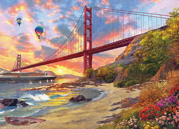 Eurographics Baker Beach, California By Dominic Davison Jigsaw Puzzle (1000-Piece)