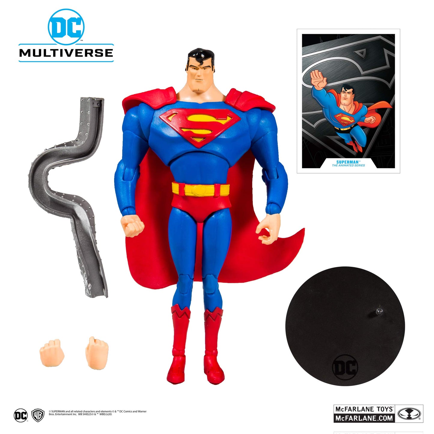 Mcfarlane Toys Dc Multiverse Superman: Superman The Animated Series Action Figure